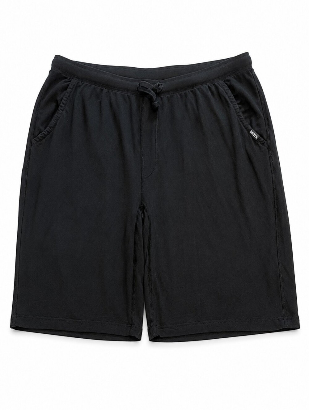 BN3TH Men’s Black Lounge Shorts Size Medium 32" Waist Drawstring Comfort Casual